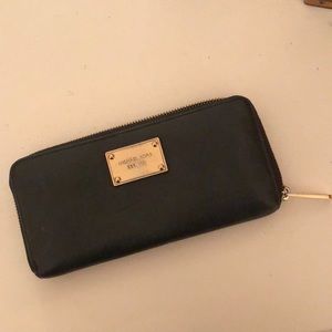Michael Kors continental zip wallet